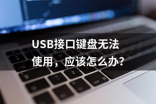 USB接口键盘无法使用，应该怎么办？