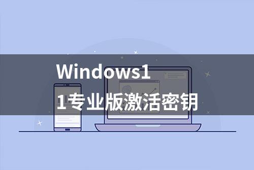 Windows11专业版激活密钥
