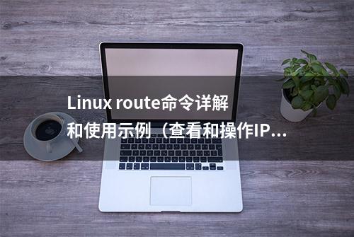 Linux route命令详解和使用示例（查看和操作IP路由表）