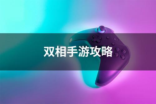 双相手游攻略