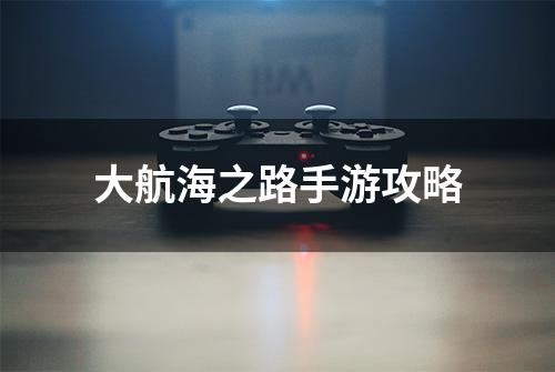 大航海之路手游攻略
