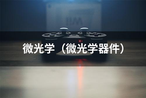 微光学（微光学器件）