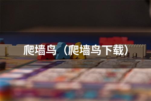 爬墙鸟（爬墙鸟下载）