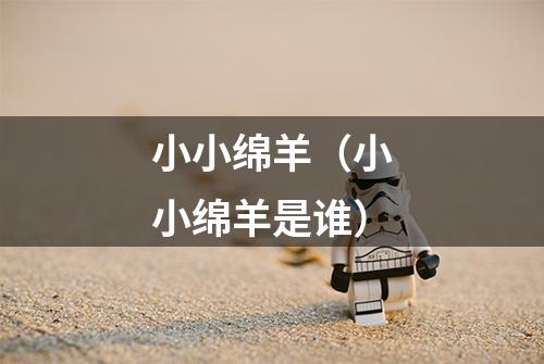 小小绵羊（小小绵羊是谁）