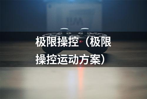 极限操控（极限操控运动方案）