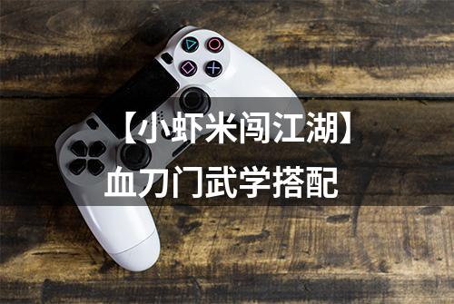 【小虾米闯江湖】血刀门武学搭配