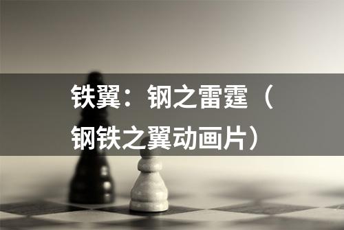 铁翼：钢之雷霆（钢铁之翼动画片）