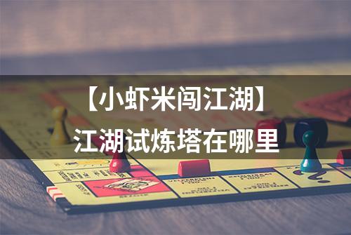 【小虾米闯江湖】江湖试炼塔在哪里