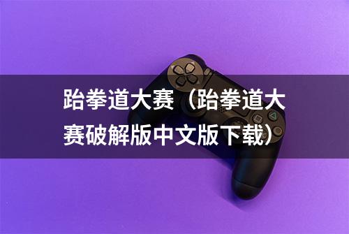 跆拳道大赛（跆拳道大赛破解版中文版下载）