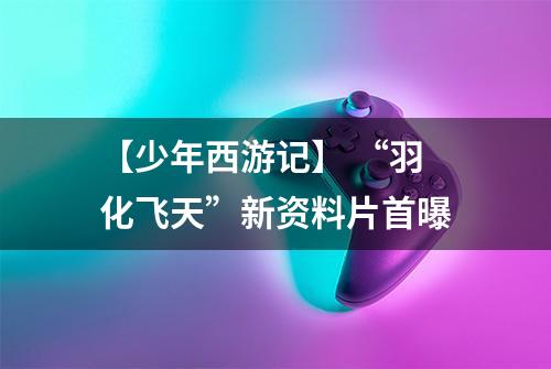 【少年西游记】 “羽化飞天”新资料片首曝