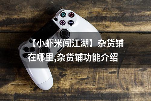 【小虾米闯江湖】杂货铺在哪里,杂货铺功能介绍