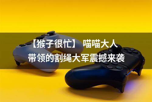 【猴子很忙】 喵喵大人带领的割绳大军震撼来袭